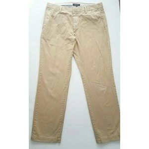 Banana Republic Emerson Chino Khaki Pants Size 34
